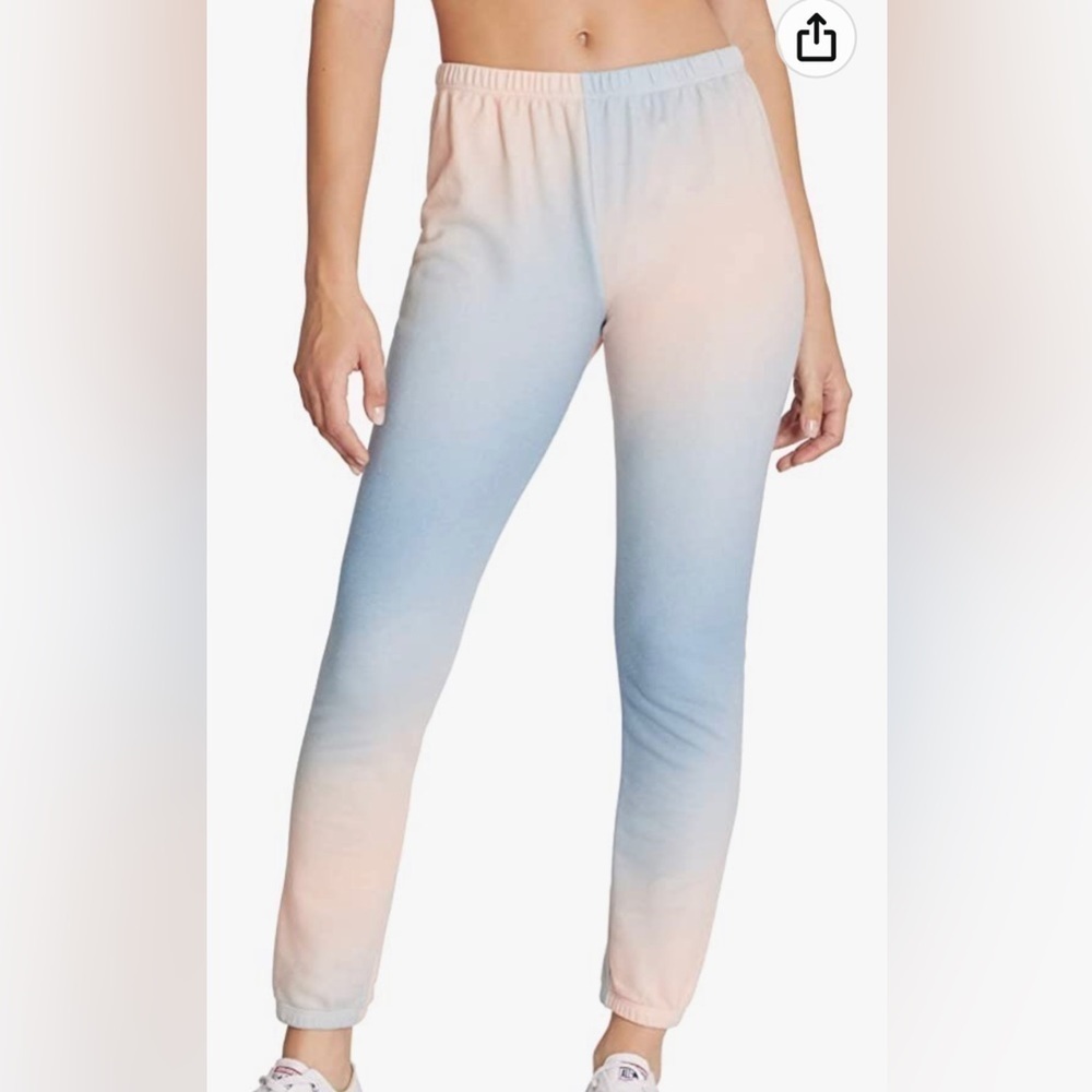 WILDFOX KNOX JOGGER TIE DYE PULL ON SWEATPANTS LARGE NEW
